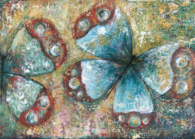 Mariposa fugaz | Flüchtiger Schmetterling | 60 x 90 | Copyright URPI